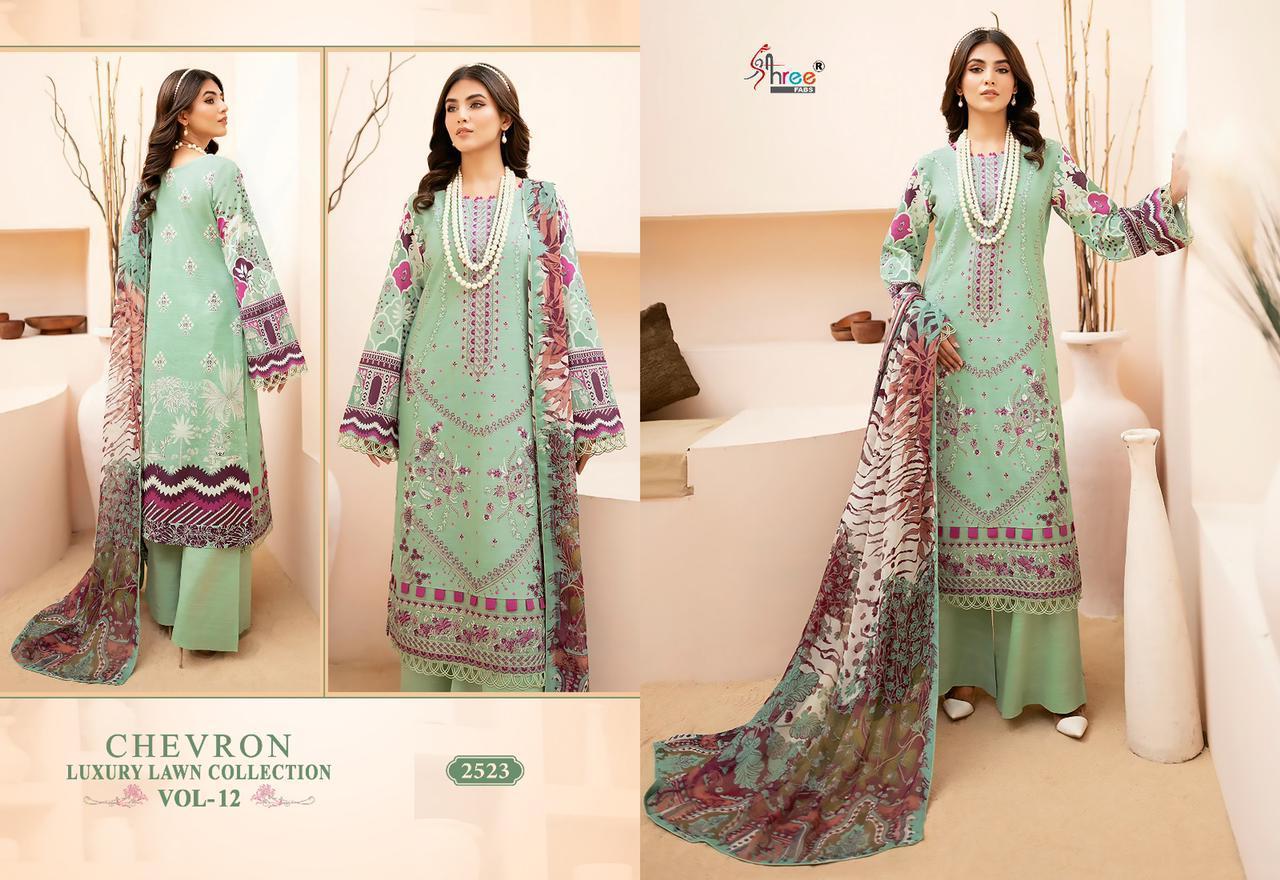 SHREE-FABS-CHEVRON-LUXURY-LAWN-COLLECTION-VOL-12-LAWN-COTTON-SUITS-SURAT-7