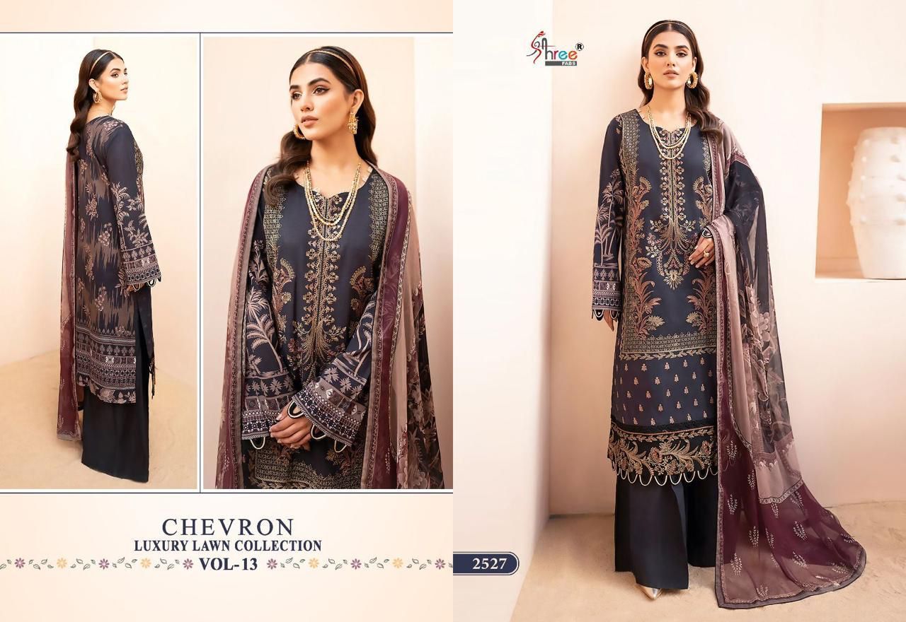 SHREE-FABS-CHEVRON-LUXURY-LAWN-COLLECTION-VOL-13-2527-TO-2531-SERIES-PAKISTANI-SUITS-3