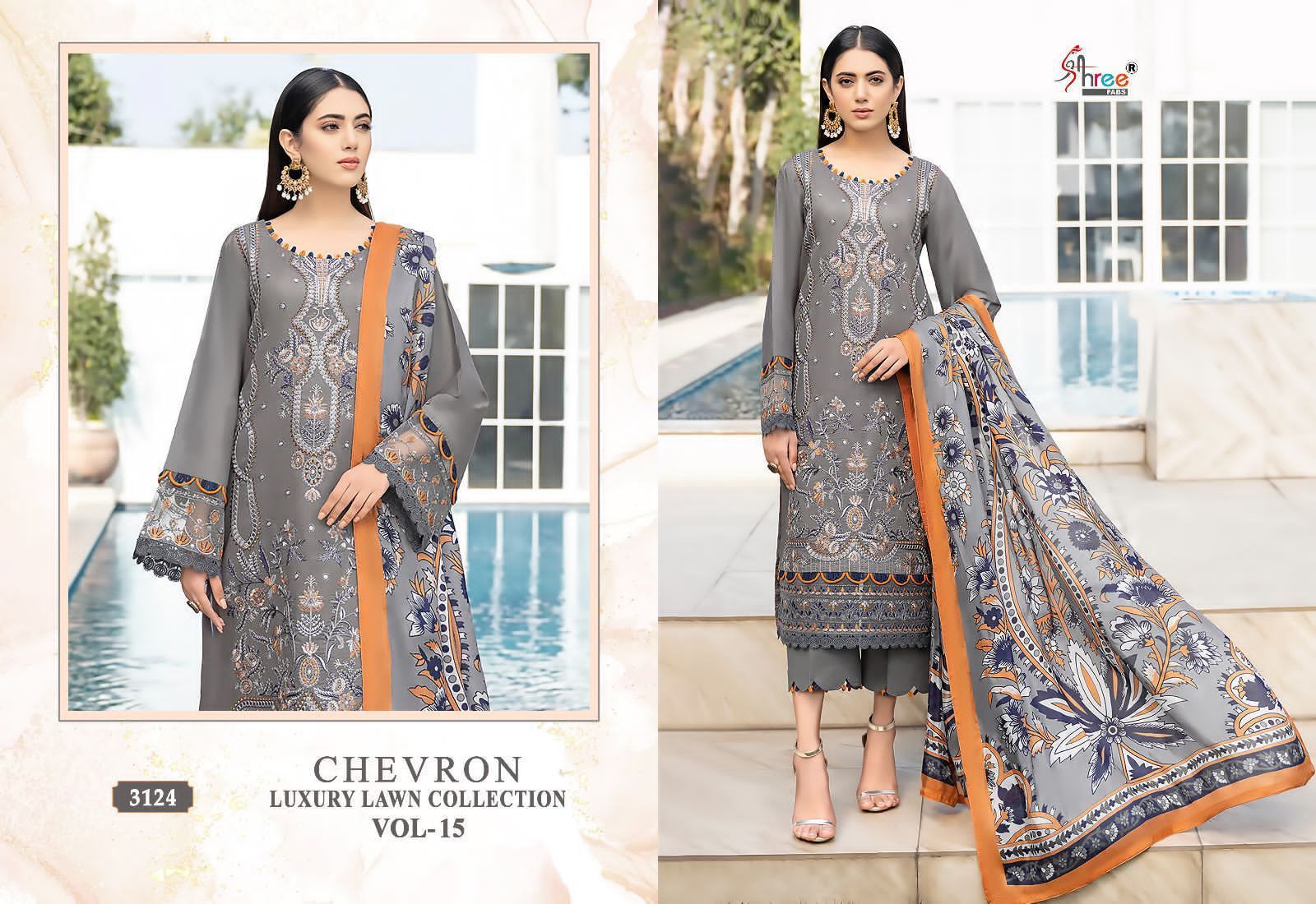 SHREE-FABS-CHEVRON-LUXURY-LAWN-COLLECTION-VOL-15-PAKISTANI-SUITS-WHOLESALE-2