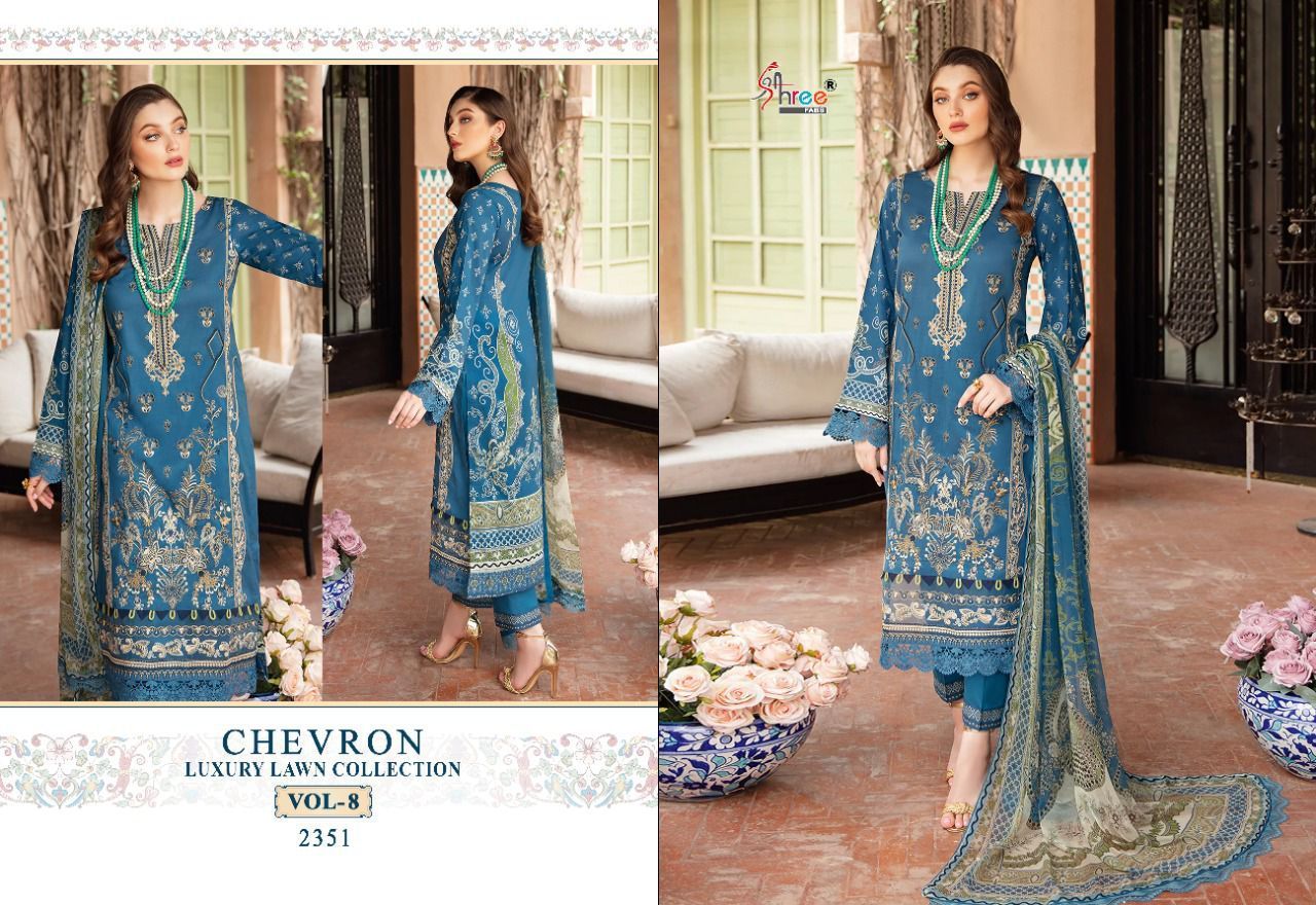 SHREE-FABS-CHEVRON-LUXURY-LAWN-COLLECTION-VOL-8-PAKISTANI-SUITS-AT-SURAT-11