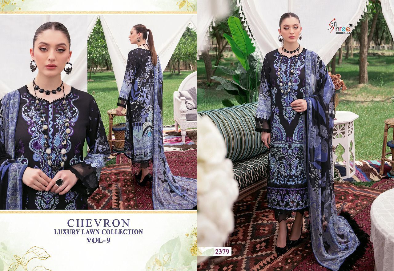 SHREE-FABS-CHEVRON-LUXURY-LAWN-COLLECTION-VOL-9-COTTON-PAKISTANI-SUITS-AT-SURAT-2