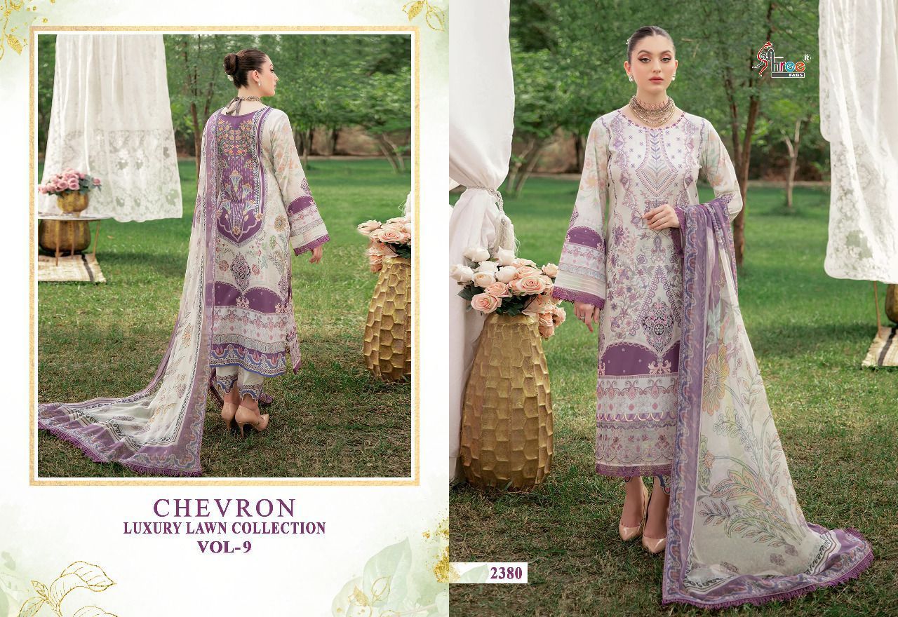 SHREE-FABS-CHEVRON-LUXURY-LAWN-COLLECTION-VOL-9-COTTON-PAKISTANI-SUITS-AT-SURAT-3