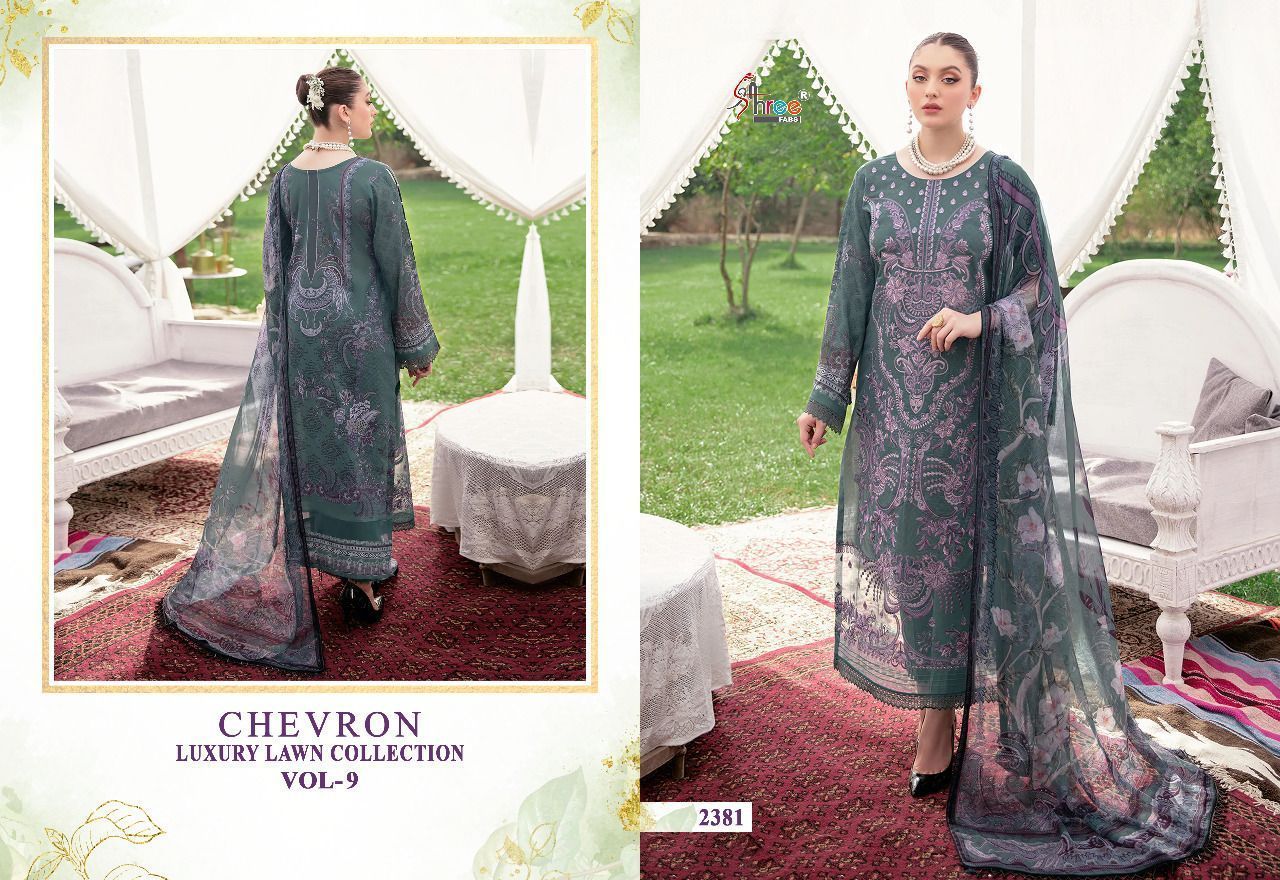 SHREE-FABS-CHEVRON-LUXURY-LAWN-COLLECTION-VOL-9-COTTON-PAKISTANI-SUITS-AT-SURAT-4