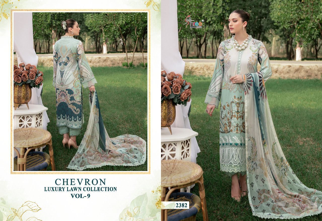 SHREE-FABS-CHEVRON-LUXURY-LAWN-COLLECTION-VOL-9-COTTON-PAKISTANI-SUITS-AT-SURAT-5
