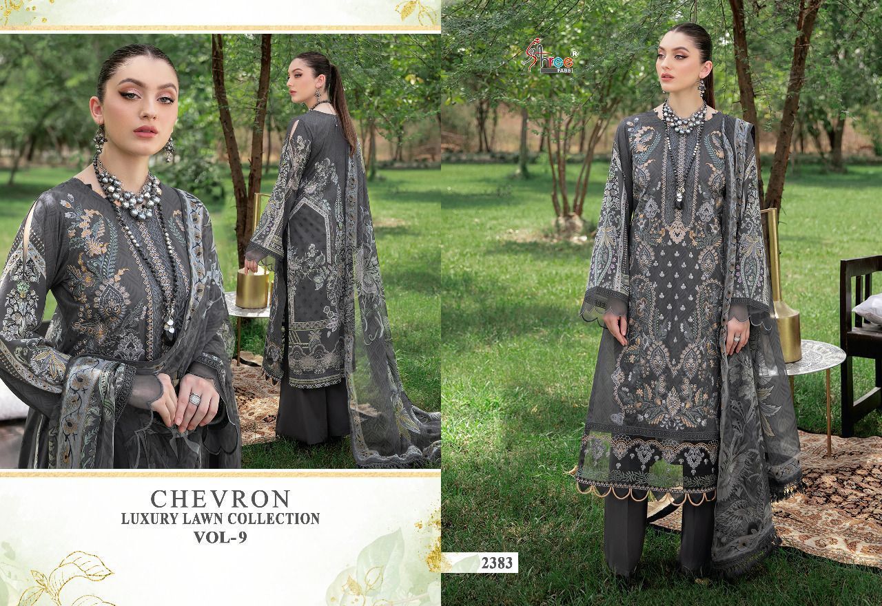 SHREE-FABS-CHEVRON-LUXURY-LAWN-COLLECTION-VOL-9-COTTON-PAKISTANI-SUITS-AT-SURAT-6