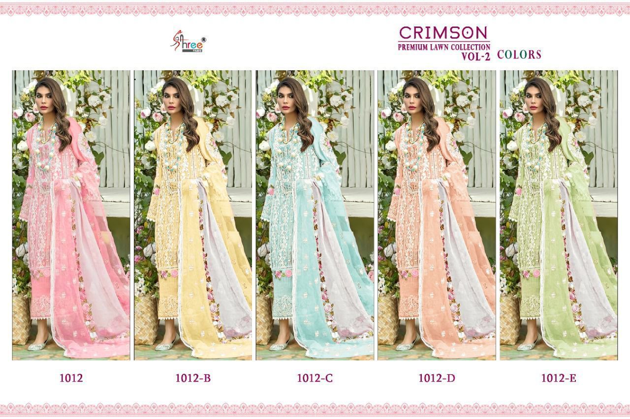 SHREE-FABS-CRIMSON-PREMIUM-LAWN-COLLECTION-2-D.NO-1012-PAKISTANI-SUITS-WHOLESALER-3