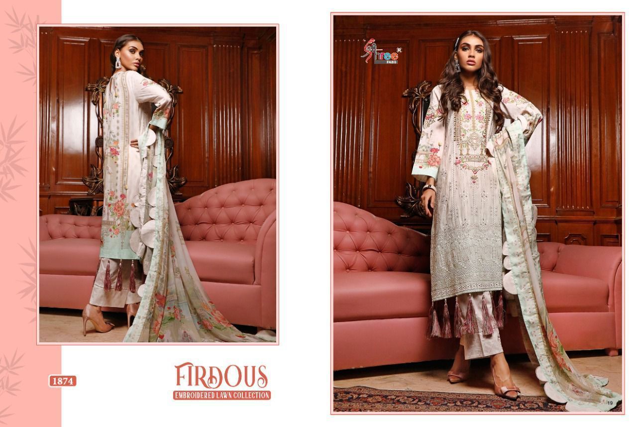 SHREE-FABS-FIRDOUS-EMBROIDERED-LAWN-COLLECTION-1874-TO-1880-PAKISTANI-SUITS-WHOLESALER-5