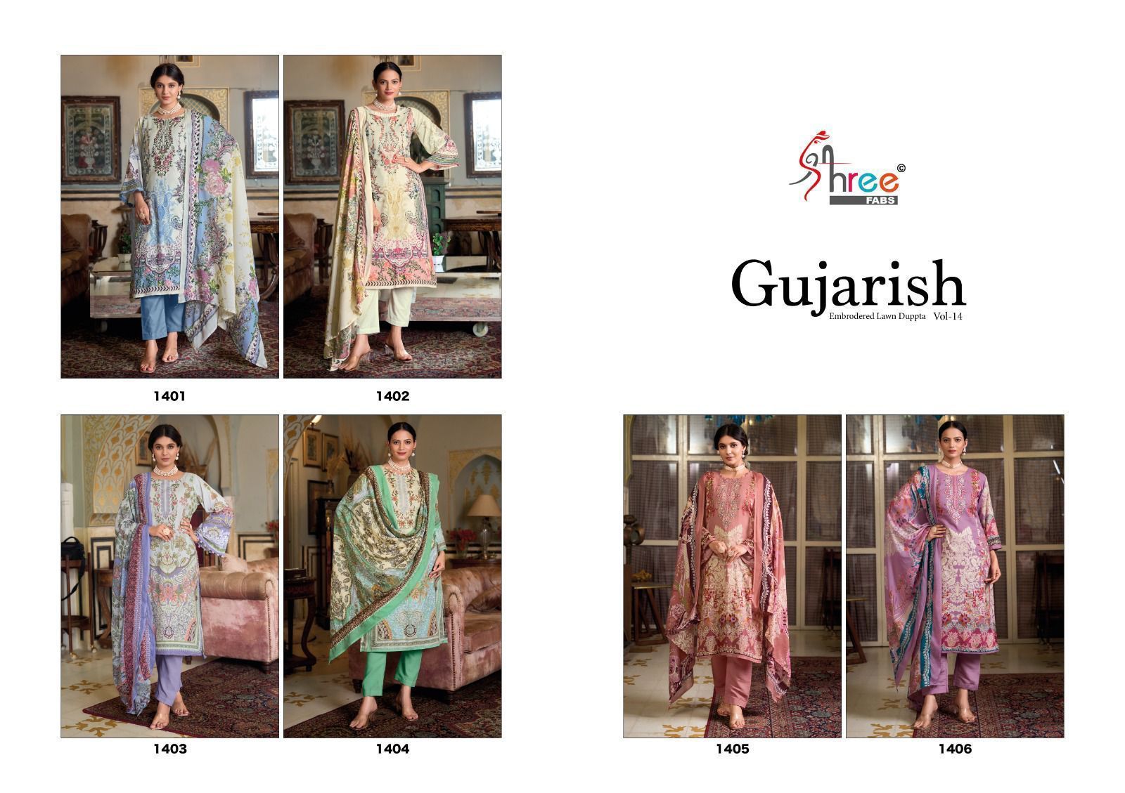 SHREE-FABS-GUJARISH-VOL-14-PAKISTANI-SUITS-WHOLESALER-1