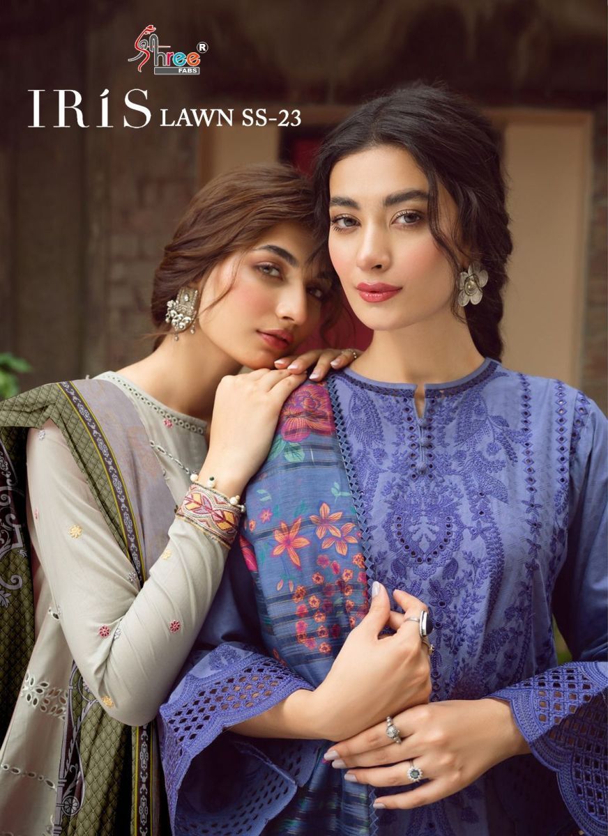 SHREE-FABS-IRIS-LAWN-SS-23-LAWN-COTTON-PAKISTANI-SUITS-WHOLESALE-1