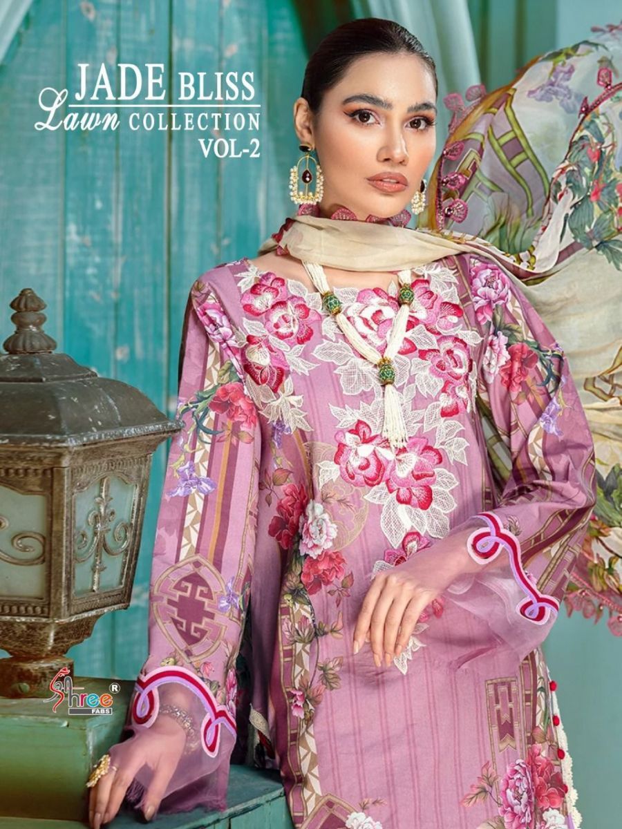 SHREE-FABS-JADE-BLISS-LAWN-COLLECTION-VOL-2-PAKISTANI-SUITS-CATALOGUE-1