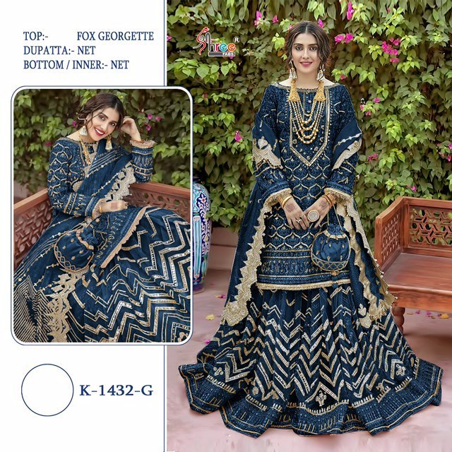 SHREE-FABS-K-1432-SERIES-FOUX-GEORGETTE-PAKISTANI-SUITS-WHOLESALE-2