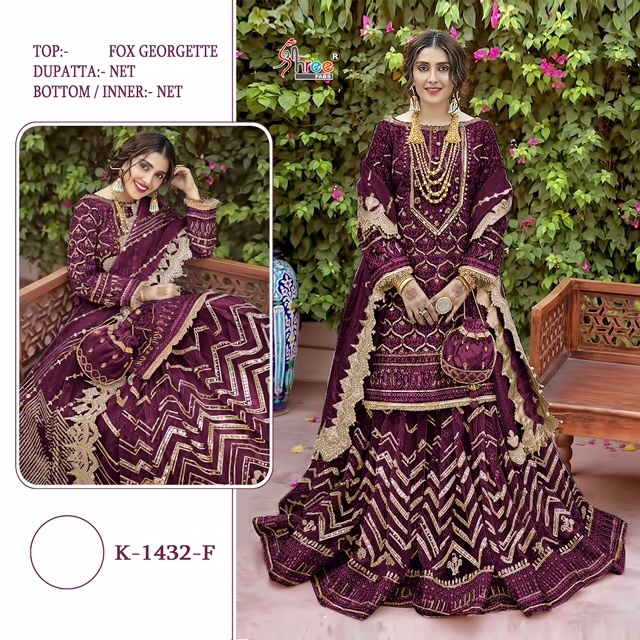 SHREE-FABS-K-1432-SERIES-FOUX-GEORGETTE-PAKISTANI-SUITS-WHOLESALE-3