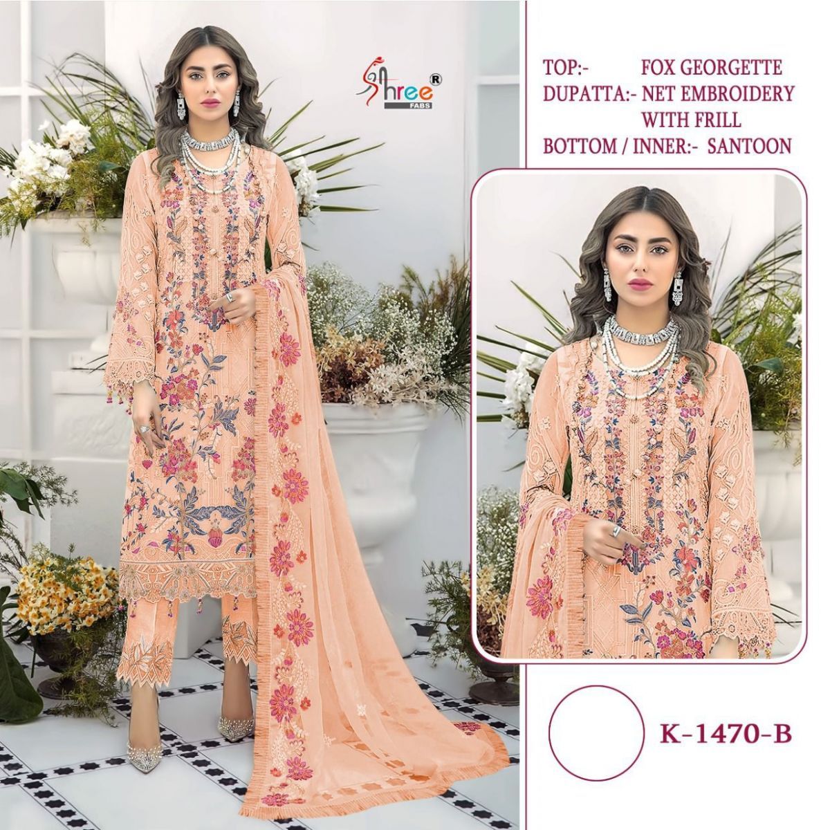 SHREE-FABS-K-1470-SERIES-FOUX-GEORGETTE-PAKISTANI-SUITS-AT-SURAT-4