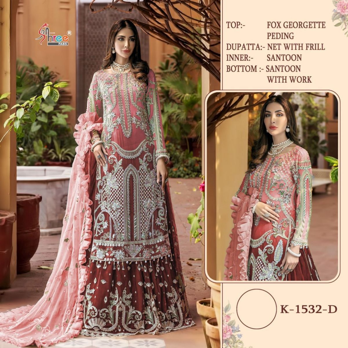 SHREE-FABS-K-1532-SERIES-FOUX-GEORGETTE-PAKISTANI-SUITS-AT-SURAT-5