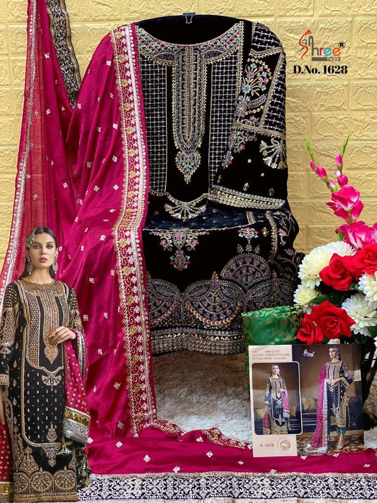 SHREE-FABS-K-1628-PAKISTANI-VELVET-PAKISTANI-SUITS-2