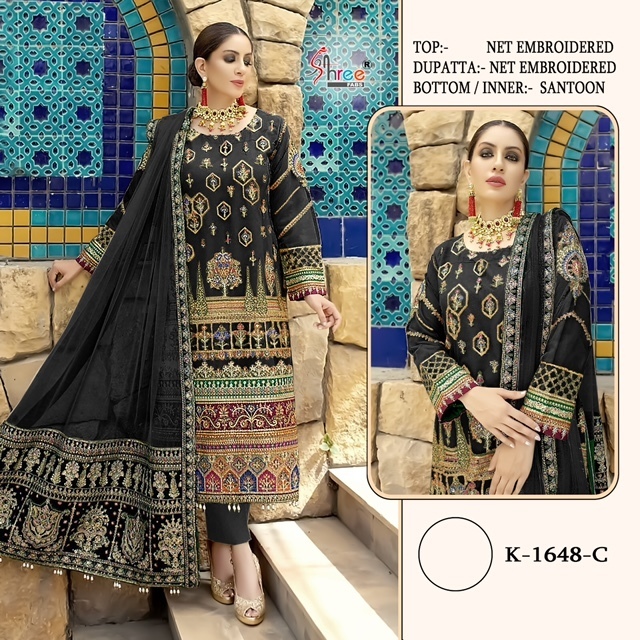 SHREE-FABS-K-1648-NET-WITH-EMBROIDERY-PAKISTANI-SUITS-WHOLESALER-2