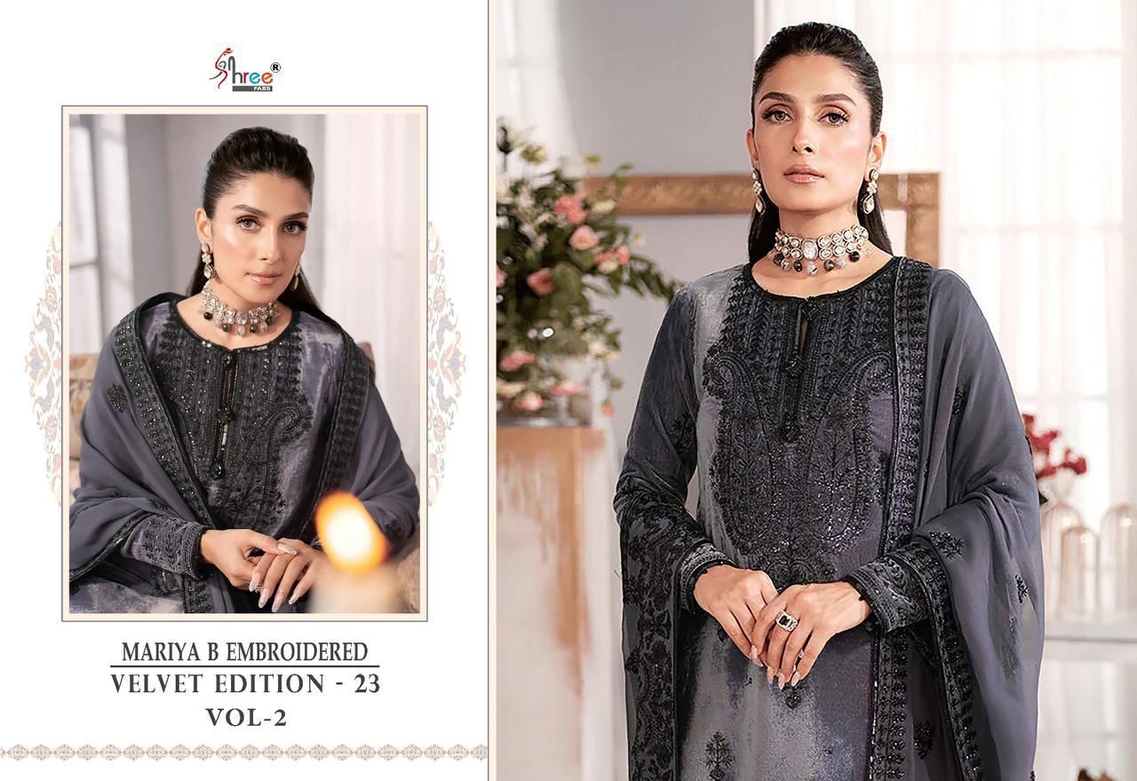 SHREE-FABS-MARIA-B-3259-3262-EMBROIDERED-VELVET-COLLECTION-VOL-02-7