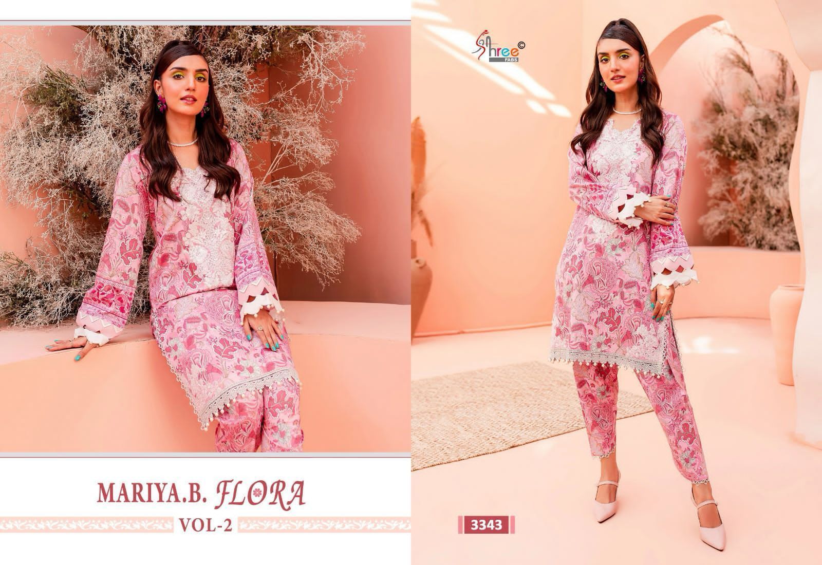 SHREE-FABS-MARIA-B-FLORA-VOL-2-COTTON-SALWAR-SUIT-WHOLESALER-IN-SURAT-2