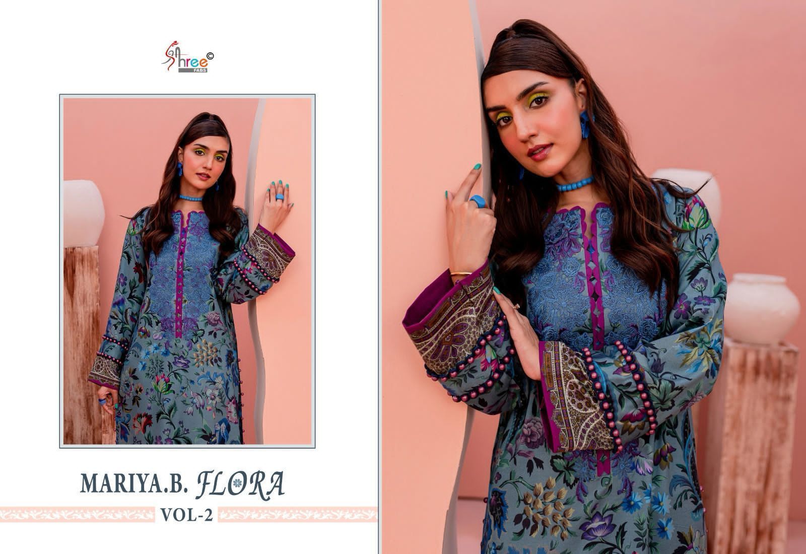 SHREE-FABS-MARIA-B-FLORA-VOL-2-COTTON-SALWAR-SUIT-WHOLESALER-IN-SURAT-3