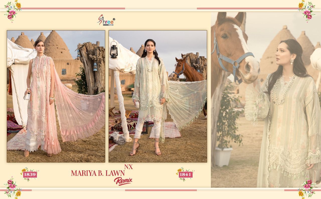 SHREE-FABS-MARIA-B-LAWN-REMIX-NX-PRINTED-PAKISTANI-SUITS-CATALOGUE-1