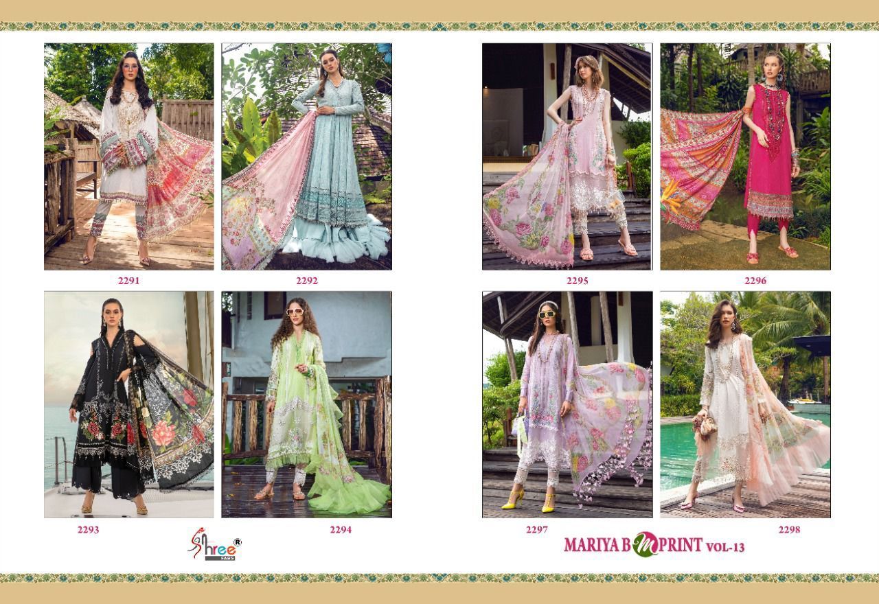 SHREE-FABS-MARIA-B-M-PRINT-VOL-13-EXCLUSIVE-EMBRODERY-SUITS-AT-SURAT-2