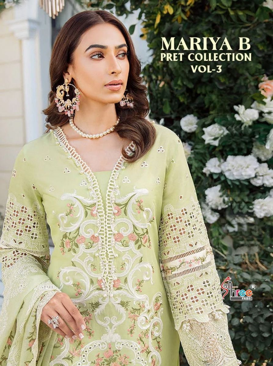 SHREE-FABS-MARIA-B-PRET-COLLECTION-VOL-3-LAWN-PAKISTANI-SUITS-WHOLESALE-1
