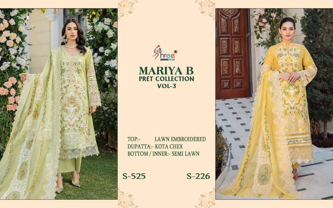 SHREE-FABS-MARIA-B-PRET-COLLECTION-VOL-3-LAWN-PAKISTANI-SUITS-WHOLESALE-2