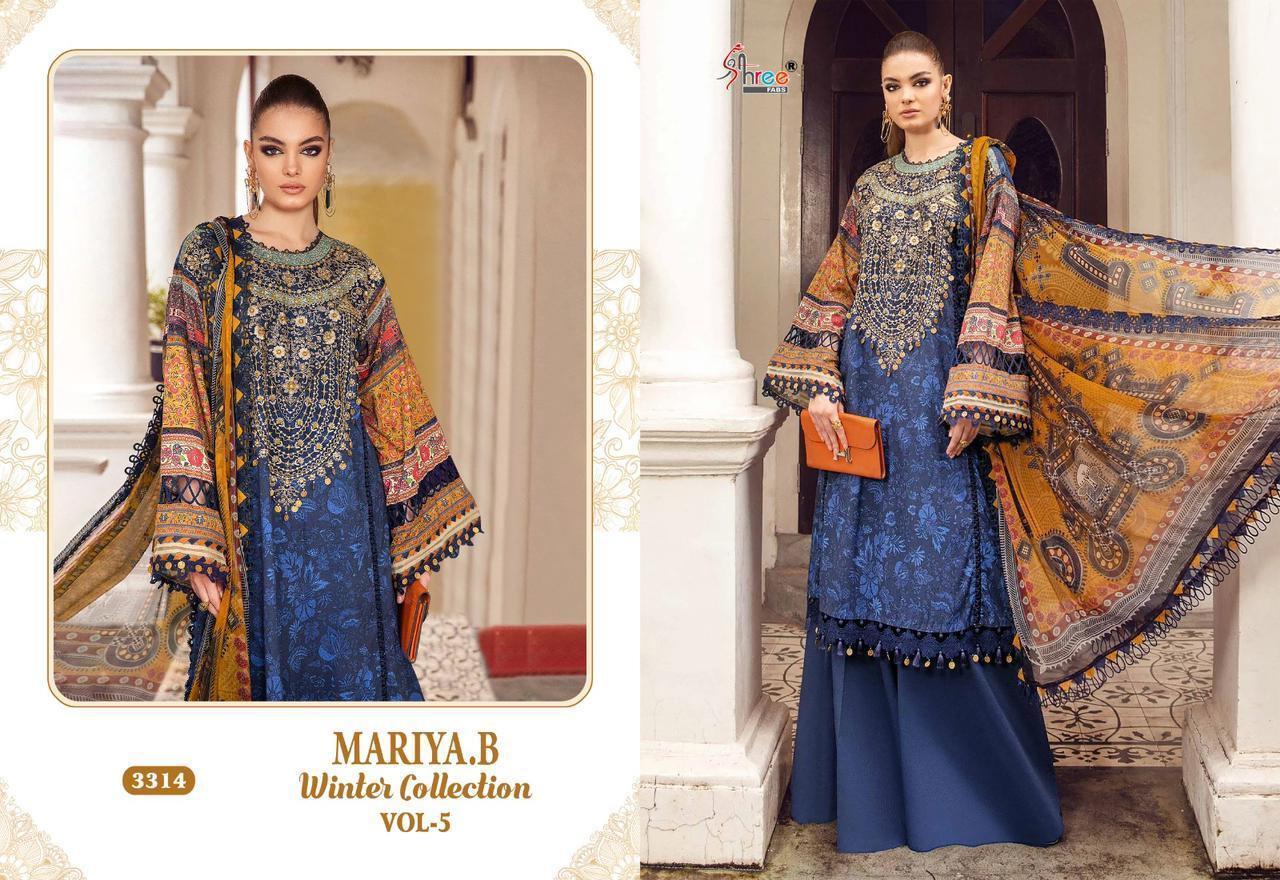 SHREE-FABS-MARIA-B-VOL5-PAKISTANI-WINTER-COLLECTION-SALWAR-SUITS-4