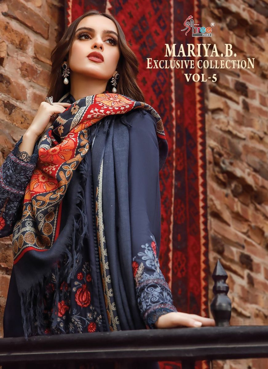 SHREE-FABS-MARIYA-B-EXCLUSIVE-COLLECTION-VOL-5-RAYON-COTTON-SUITS-SURAT-1