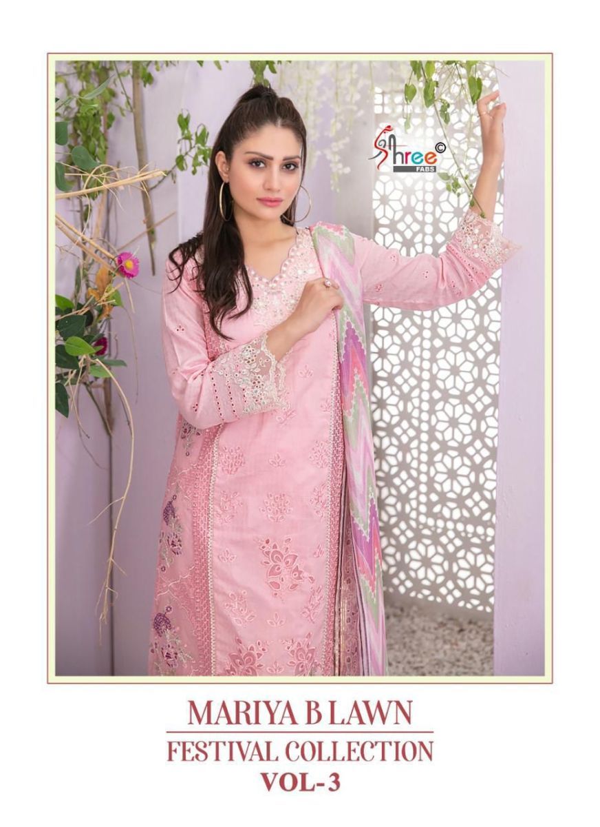 SHREE-FABS-MARIYA-B-LAWN-VOL-3-FESTIVAL-COLLECTION-SALWAR-SUIT-WHOLESALER-IN-SURAT-1