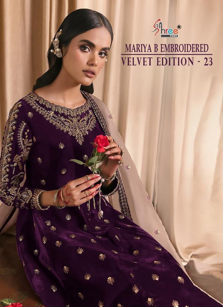 SHREE-FABS-MARIYA-B-VELVET-EDITION-23-PAKISTANI-SUITS-WHOLESALER-SURAT-1