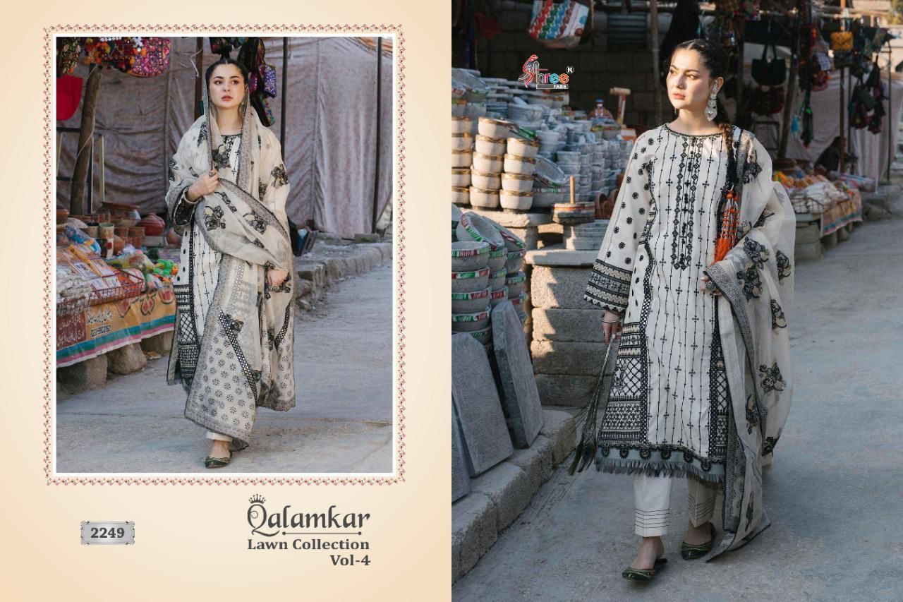 SHREE-FABS-QALAMKAR-LAWN-COLLECTION-VOL-4-2246-TO-2251-SERIES-PAKISTANI-SUITS-8