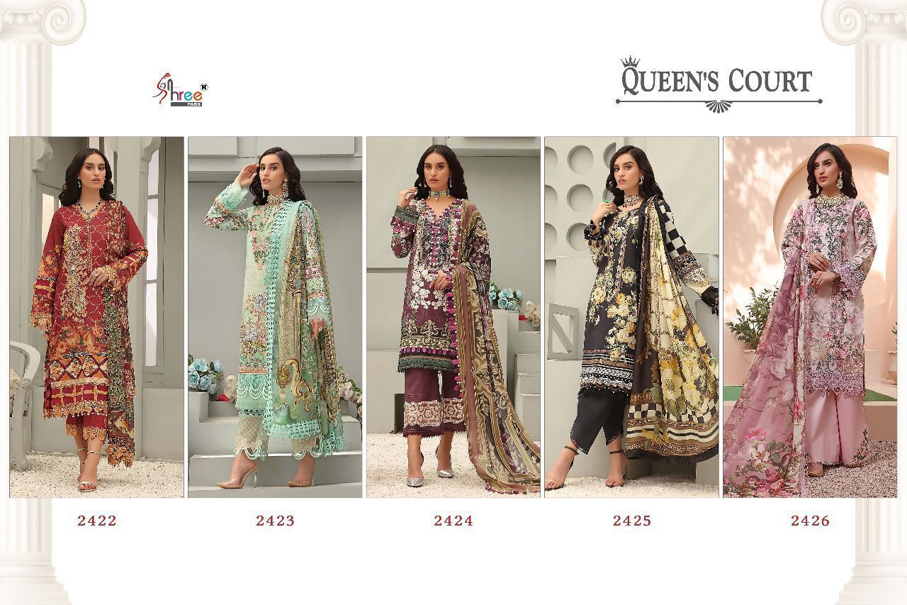 SHREE-FABS-QUEENS-COURT-COTTON-PRINT-WITH-EMBRODERY-SUITS-WHOLESALE-2