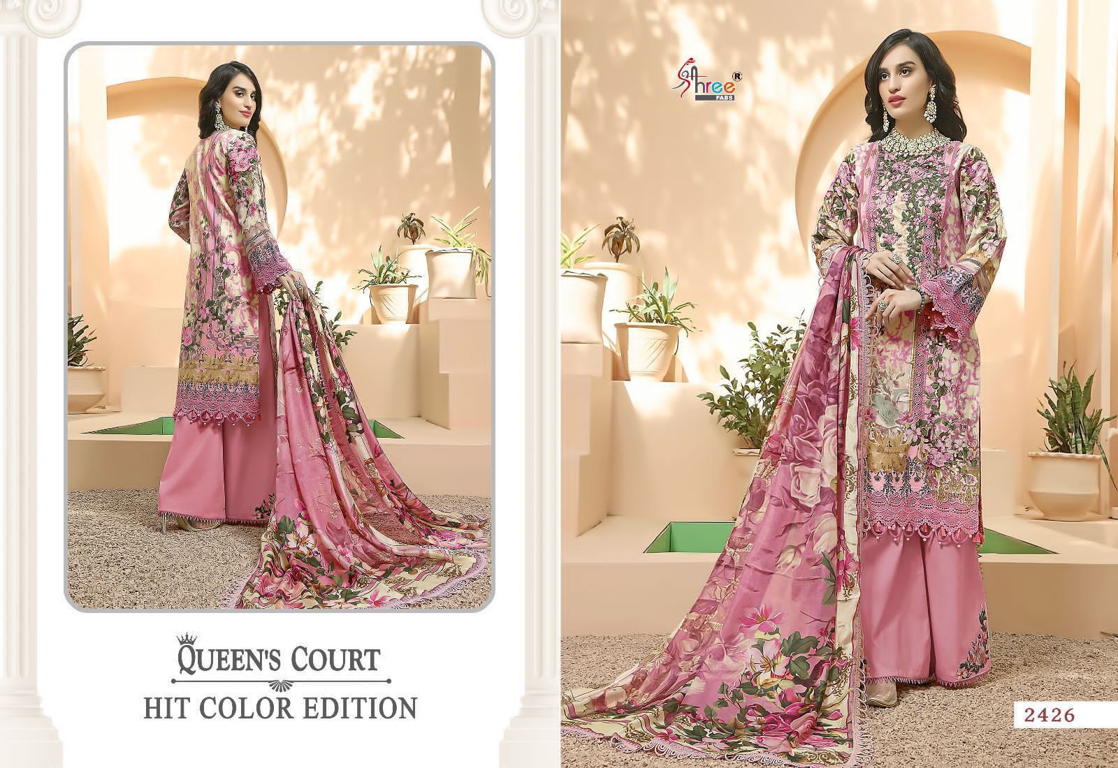 SHREE-FABS-QUEENS-COURT-HIT-COLOR-EDITION-2426-SERIES-PAKISTANI-SUITS-AT-SURAT-3