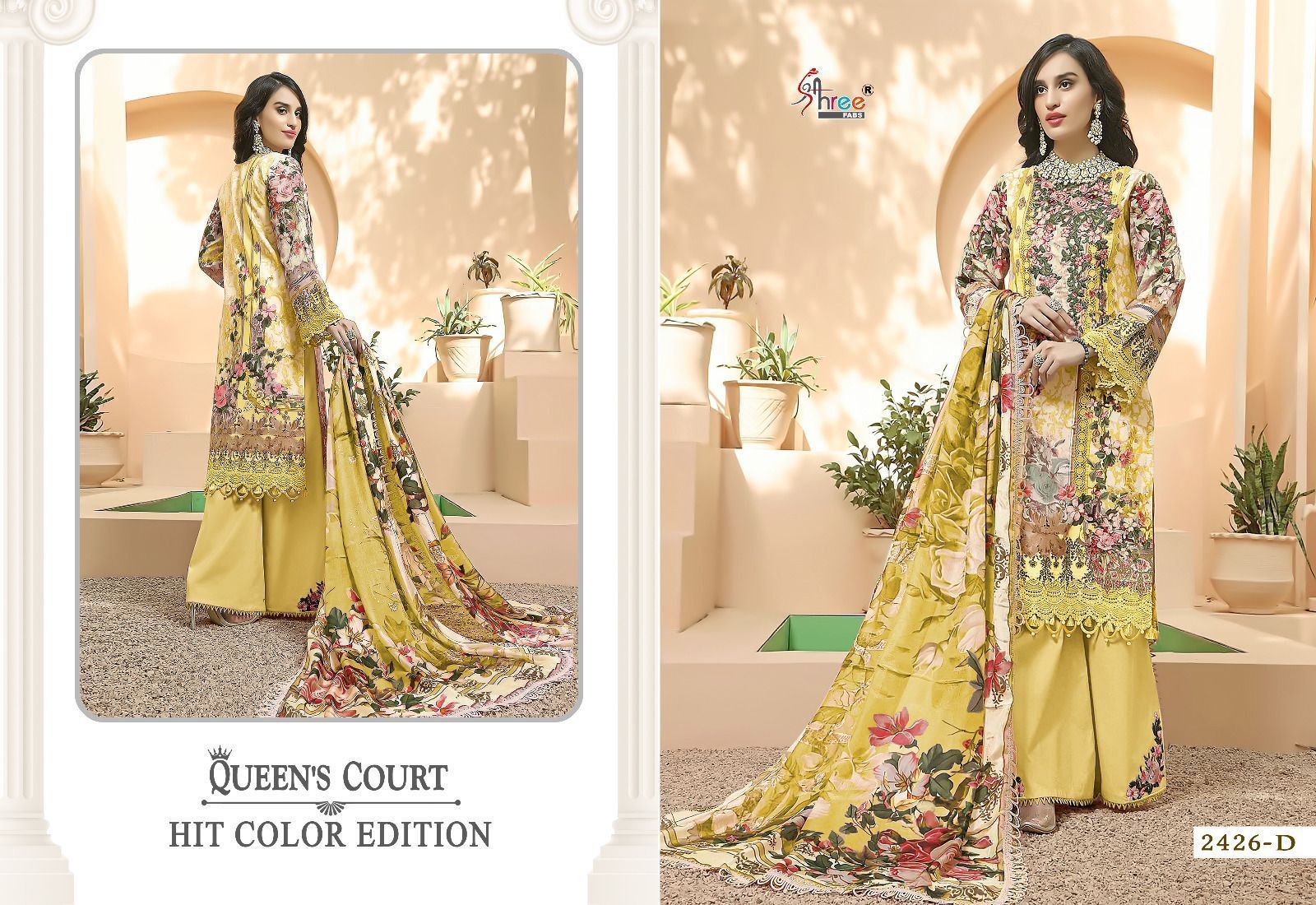 SHREE-FABS-QUEENS-COURT-HIT-COLOR-EDITION-2426-SERIES-PAKISTANI-SUITS-AT-SURAT-5