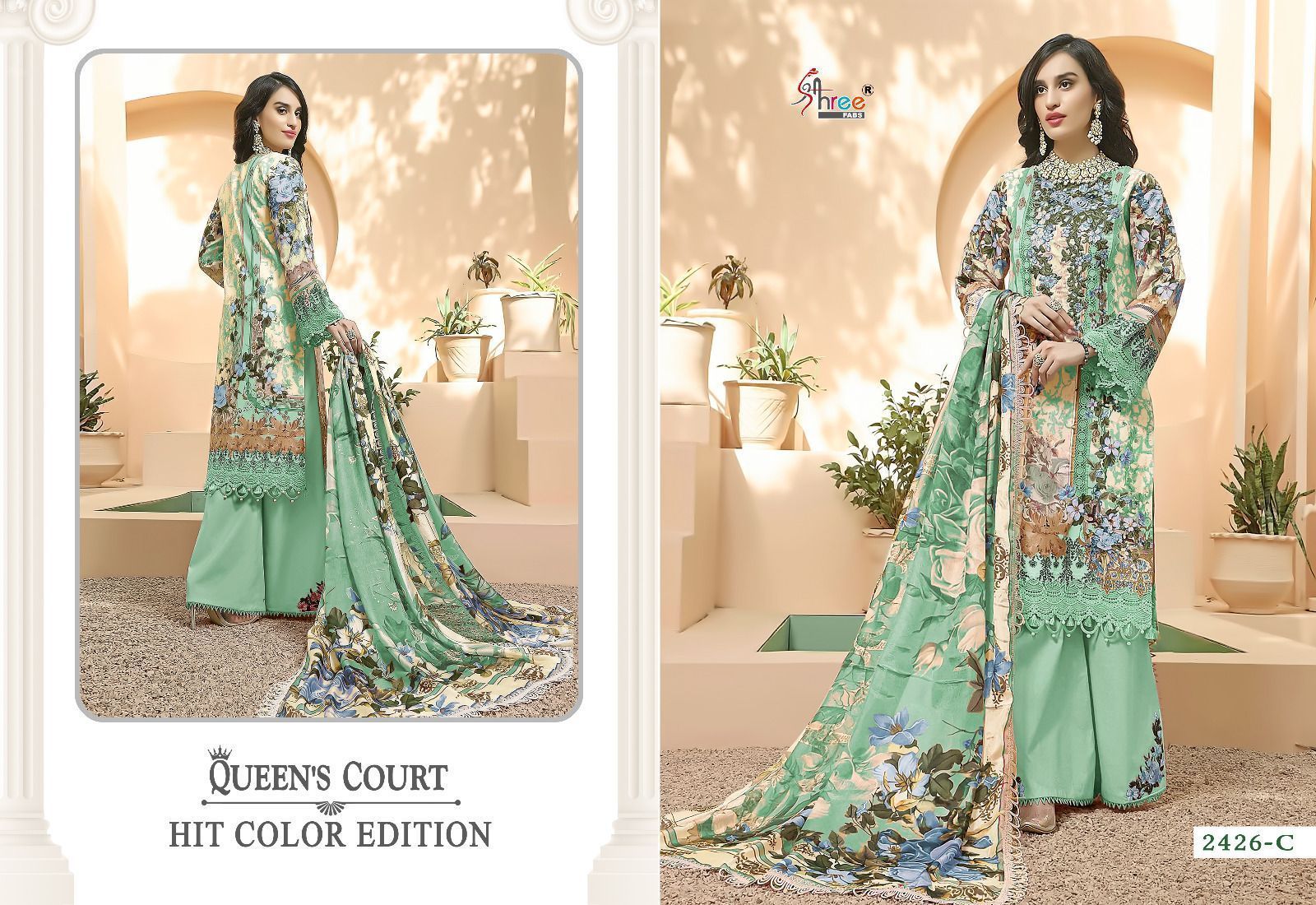 SHREE-FABS-QUEENS-COURT-HIT-COLOR-EDITION-2426-SERIES-PAKISTANI-SUITS-AT-SURAT-8