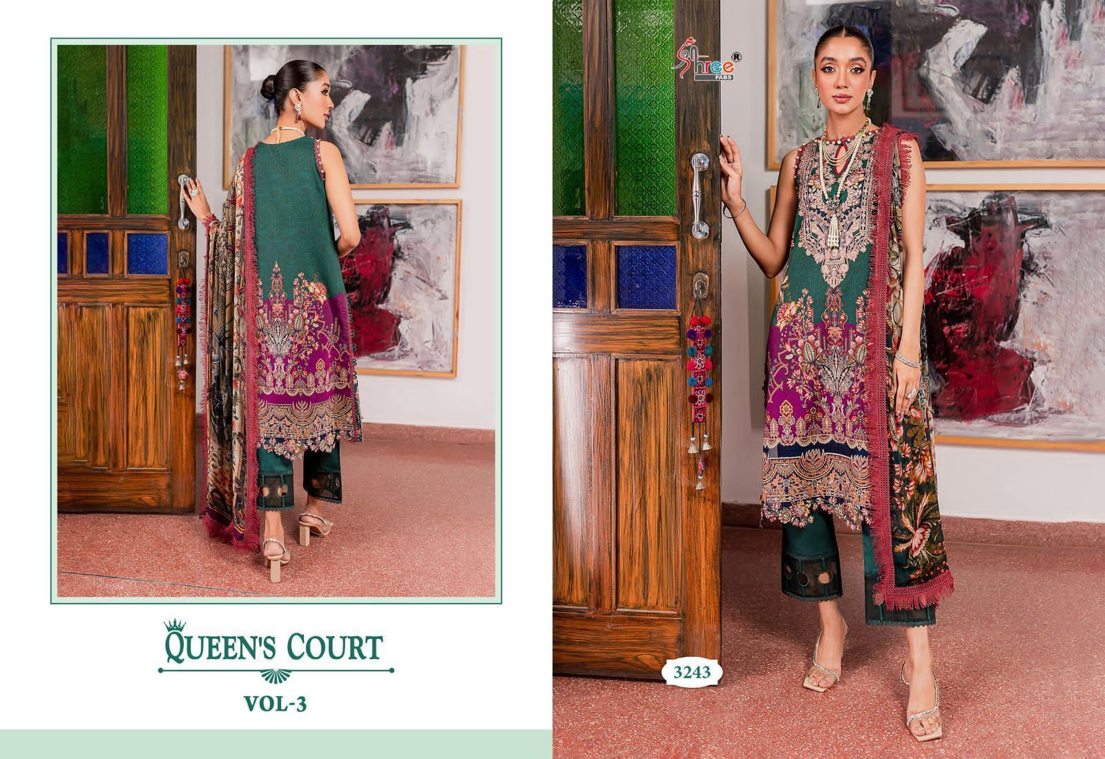 SHREE-FABS-QUEENS-COURT-VOL-3-HEAVY-EMBROIDERY-PAKISTANI-SUITS-SURAT-3