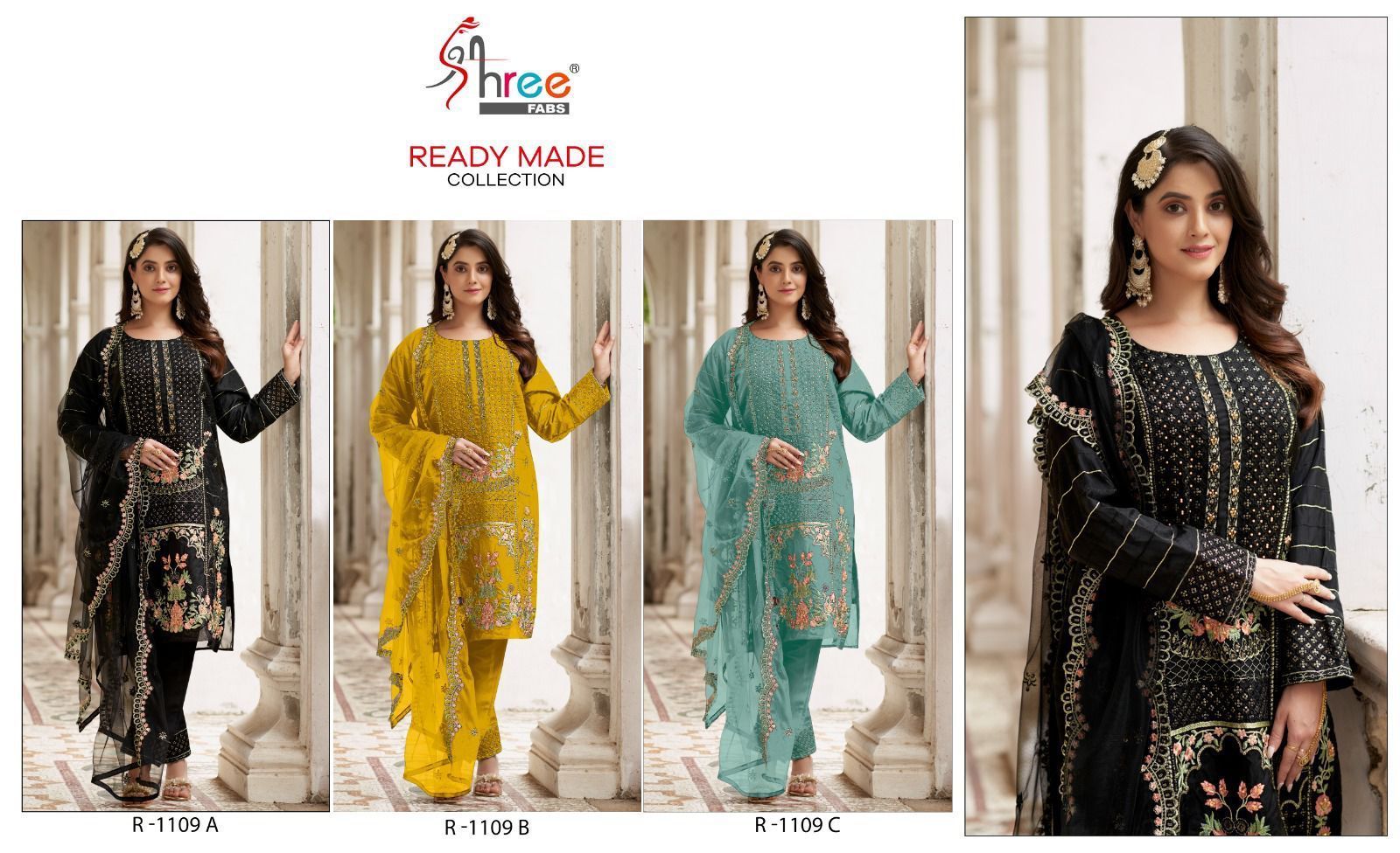 SHREE-FABS-R-1109-SERIES-PAKISTANI-KURTI-PANT-WITH-DUPATTA-AT-SURAT-5