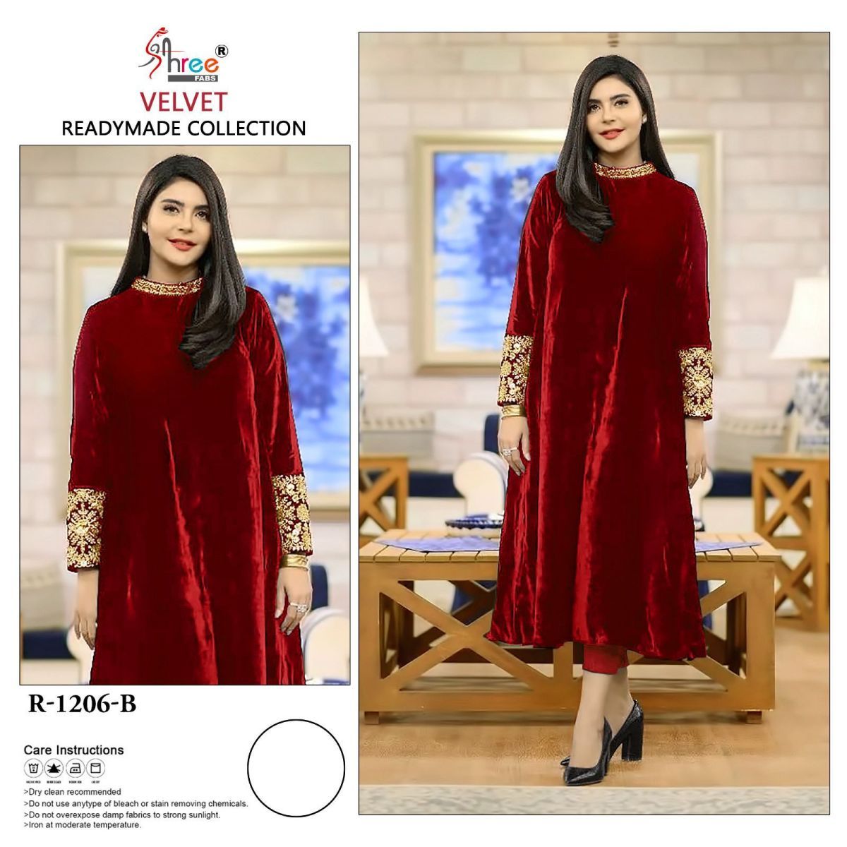 SHREE-FABS-R-1206-VELVET-READYMADE-COLLECTION-KURTIS-SUPPLIER-IN-SURAT-2