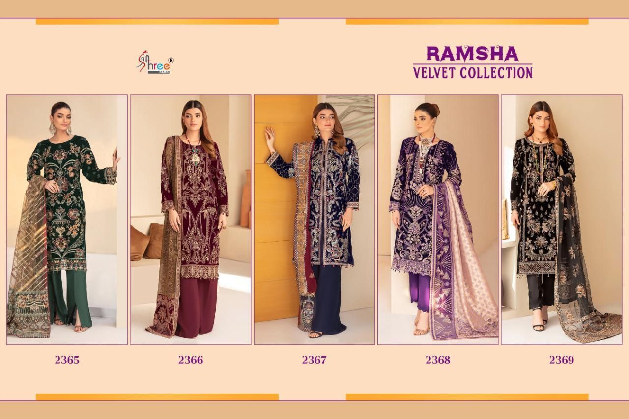 SHREE-FABS-RAMSHA-VELVET-COLLECTION-PAKISTANI-SUITS-WHOLESALE-2