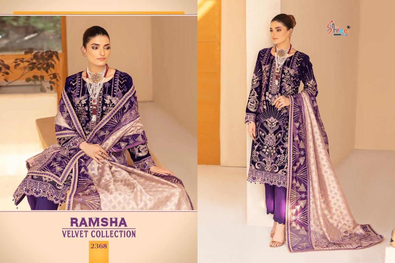 SHREE-FABS-RAMSHA-VELVET-COLLECTION-PAKISTANI-SUITS-WHOLESALE-6