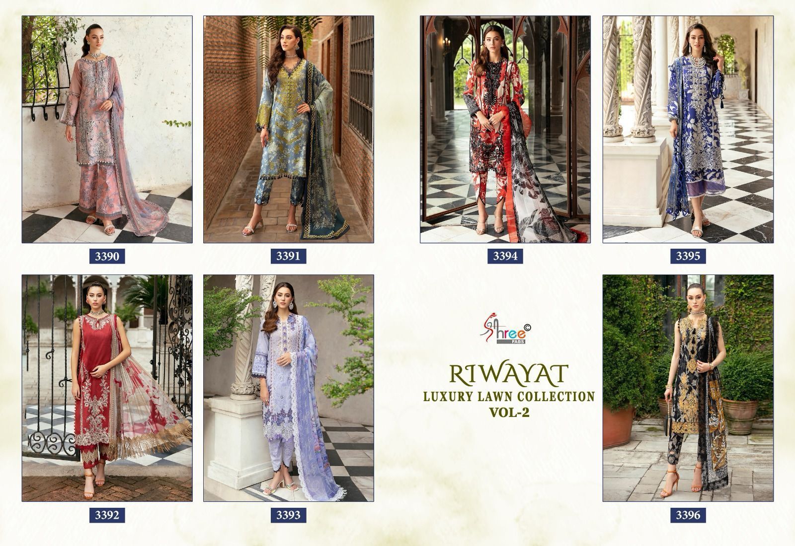 SHREE-FABS-RIWAYAT-LUXURY-LAWN-COLLECTION-VOL-2-SALWAR-SUIT-WHOLESALER-IN-SURAT-1