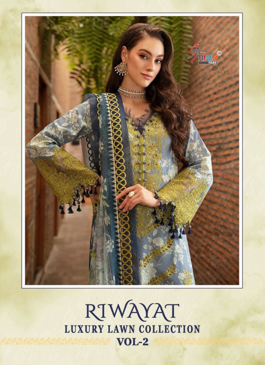 SHREE-FABS-RIWAYAT-LUXURY-LAWN-COLLECTION-VOL-2-SALWAR-SUIT-WHOLESALER-IN-SURAT-2