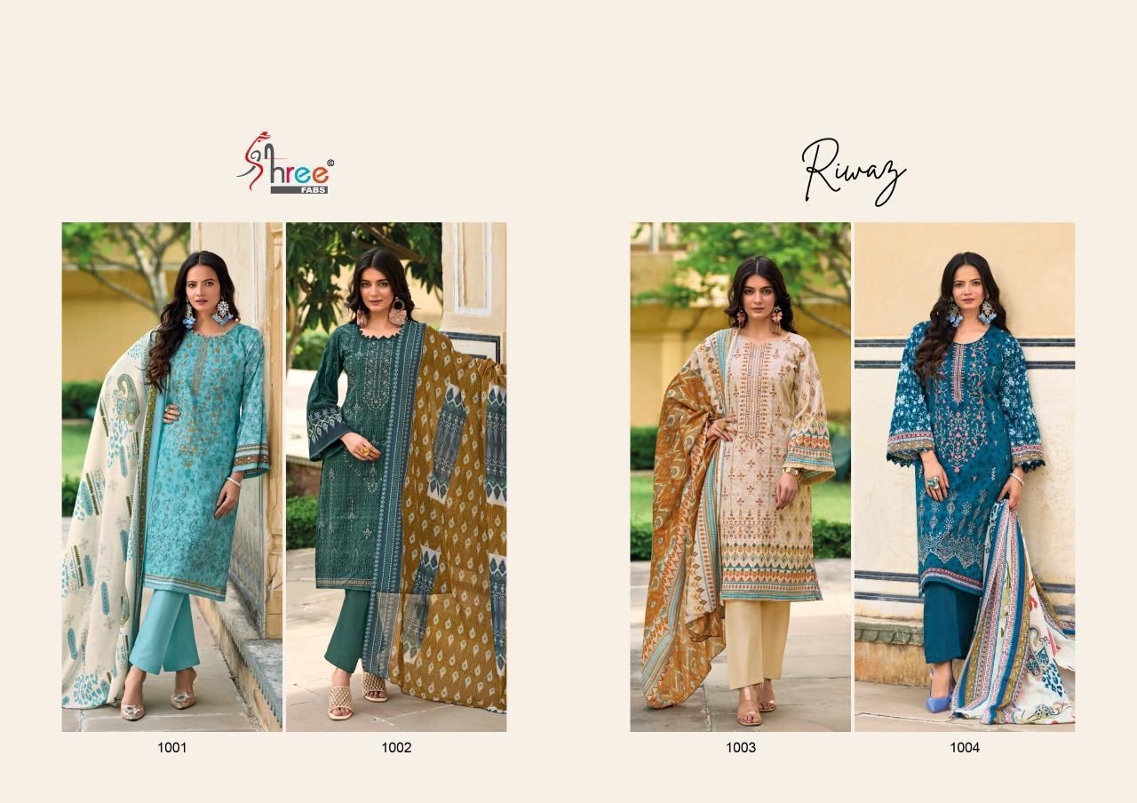 SHREE-FABS-RIWAZ-COTTON-EMBROIDERY-PAKISTANI-SALWAR-SUIT-WHOLESALER-IN-SURAT-2