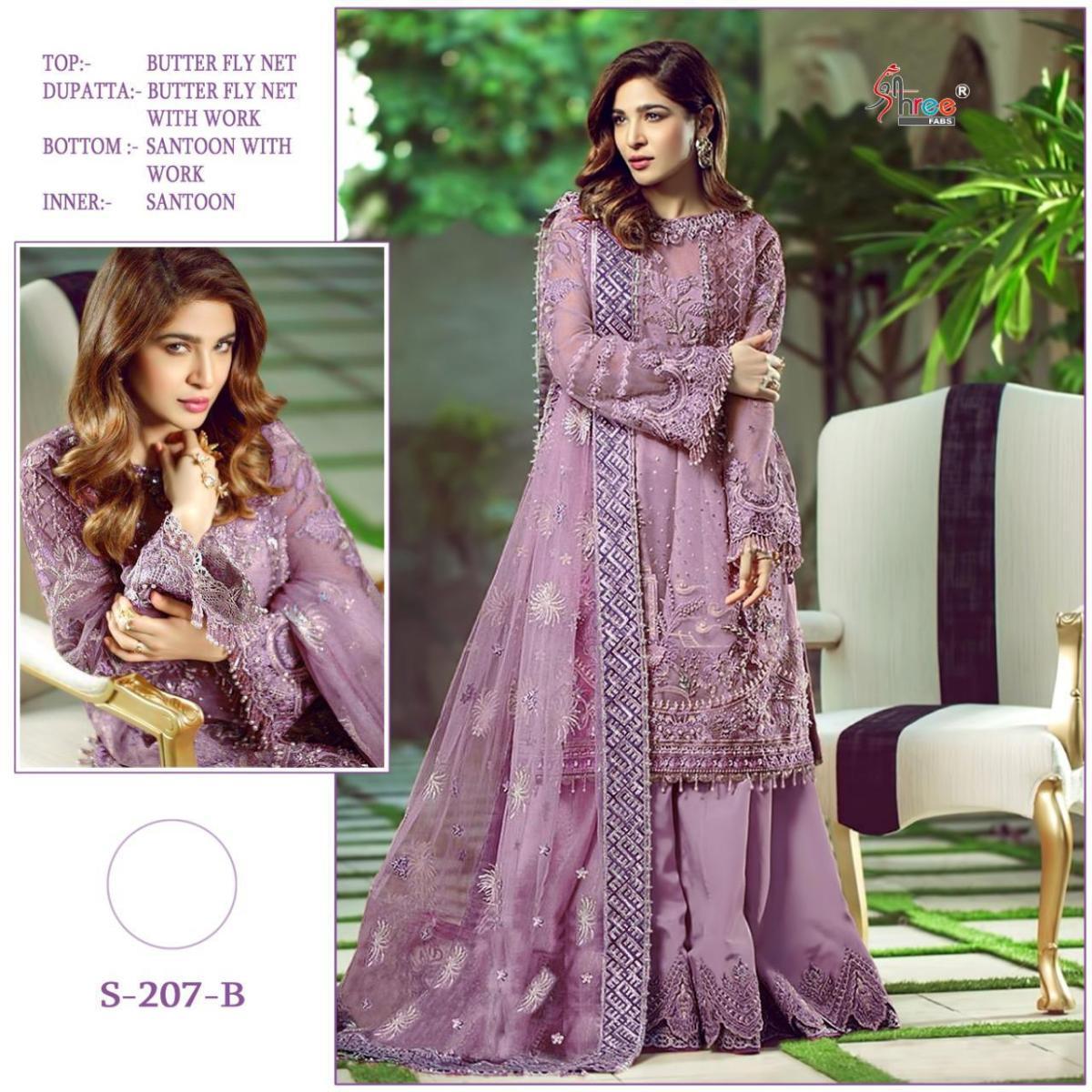 SHREE-FABS-S-207-NET-WITH-EMBROIDERY-PAKISTANI-SUITS-SURAT-1