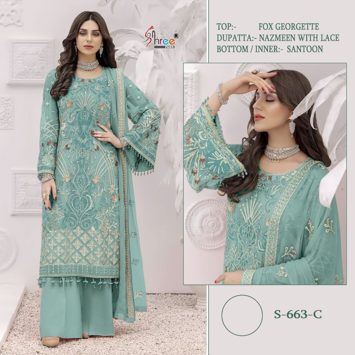 SHREE-FABS-S-663-SERIES-FOUX-GEORGETTE-PAKISTANI-SUITS-WHOLESALE-2