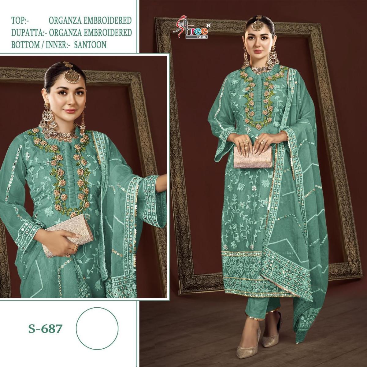 SHREE-FABS-S-687-SERIES-ORGANZA-PAKISTANI-SUITS-WHOLESALE-3