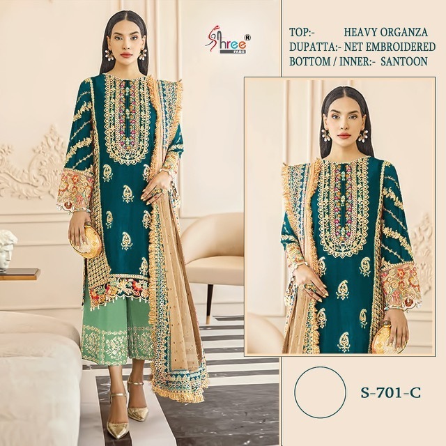 SHREE-FABS-S-701-ORGANZA-TOP-BOTTOM-WITH-DUPATTA-WHOLESALER-SURAT-1