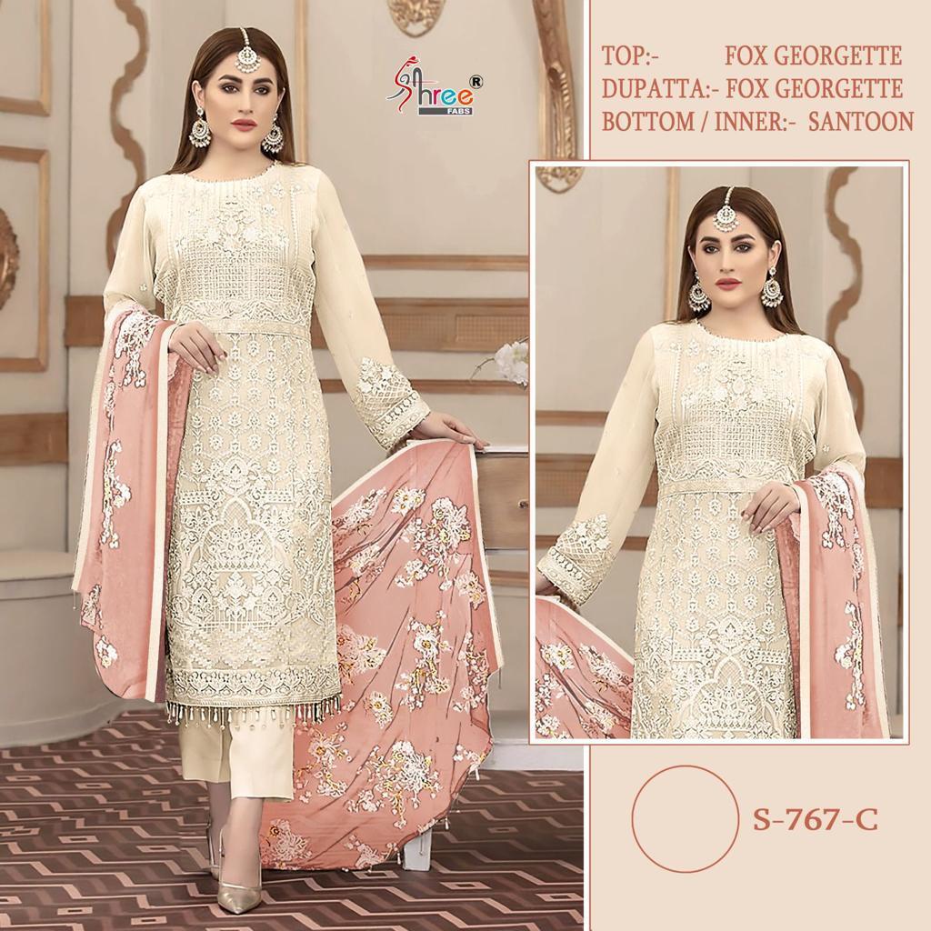 SHREE-FABS-S-767-FOUX-GEORGETTE-PAKISTANI-SUITS-WHOLESALER-SURAT-8