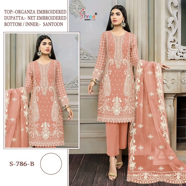 SHREE-FABS-S-785-ORGANZA-SALWAR-SUITS-WHOLESALER-SURAT-3